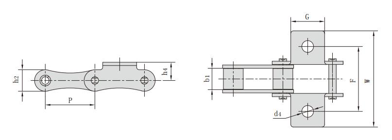 <font color='red'>S42F2</font>K1F1_S型鋼制農(nóng)機鏈附件
