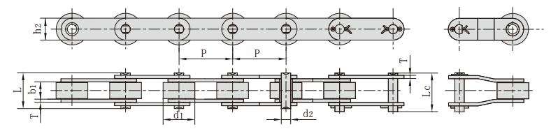 <font color='red'>C2062</font>H_雙節(jié)距大滾子輸送鏈